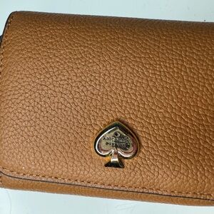 Kate Spade Brown/tan Leather Wallet